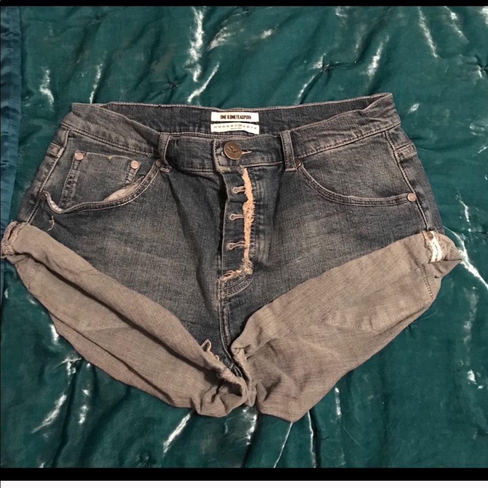 One teaspoon denim shorts